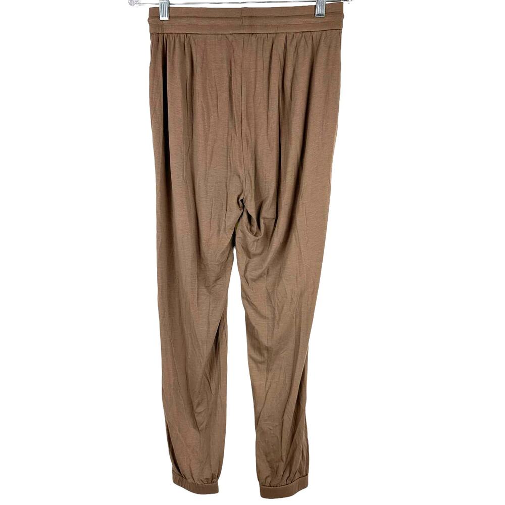 Eileen Fisher NWT Fine Jersey Jogger Pants Easy Fit Ankle Length Barley Size XS - Picture 3 of 10